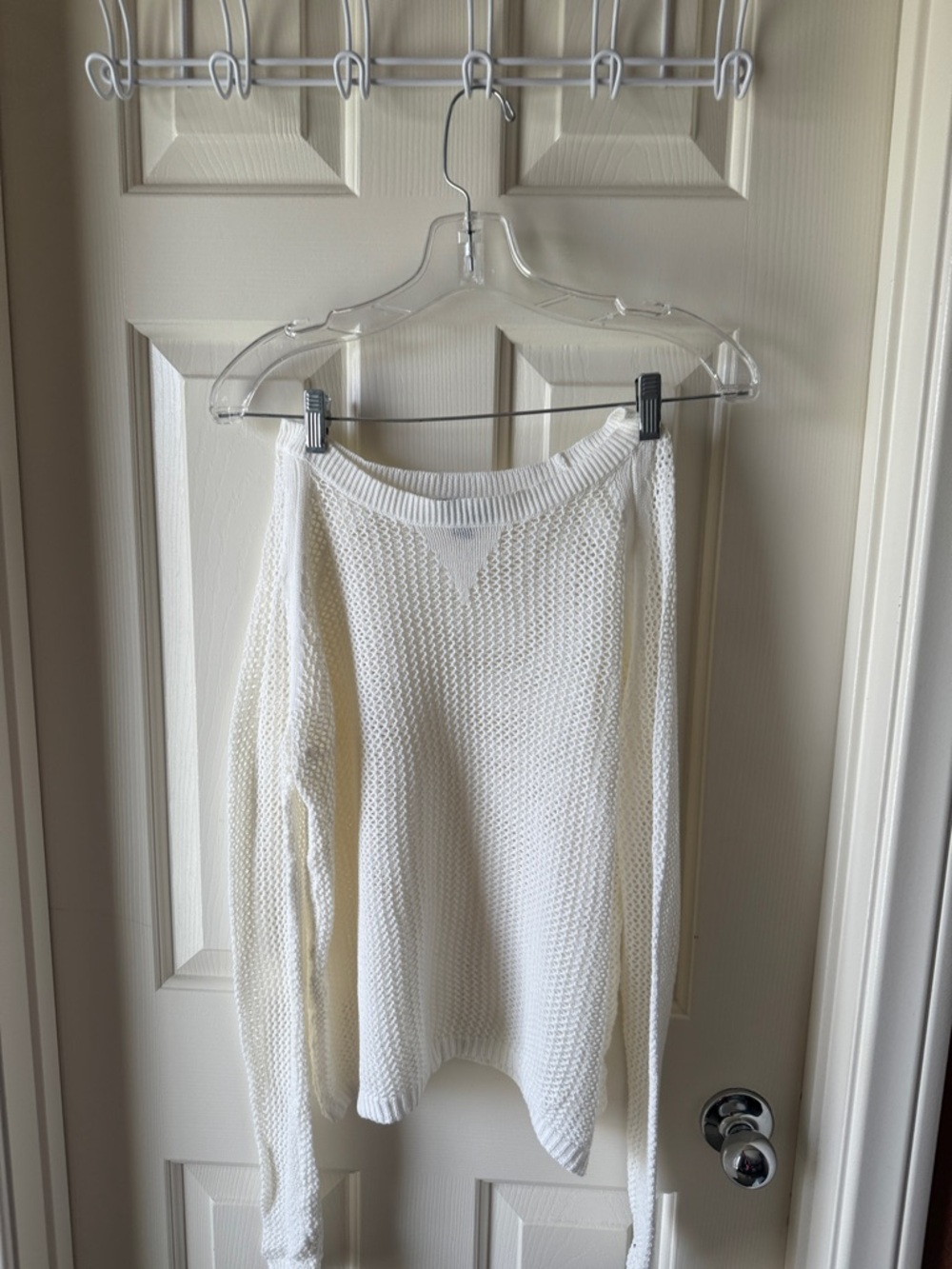a.n.a Cream Knit Sweater